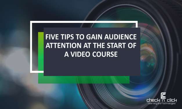 Five Tips to Gain Audience Attention at the Start of a Video Course